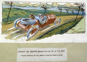 Circuit de Dieppe (Grand Prix A.C.F) - Ernest Montaut