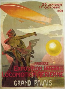 Le premier Salon de la locomotion aérienne, 1909 - Ernest Montaut