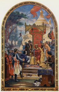 Le roi Jean signant la Magna Carta - Ernest Normand