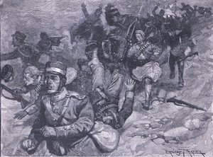 La fuite des Grecs à Larissa, illustration de l