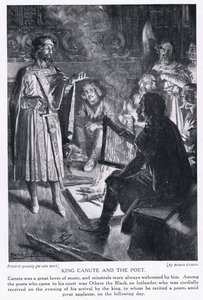 Le roi Canut et le poète, années 1920 - Ernest Prater