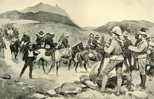 La reddition de la force de Prinsloo à la rivière Caledon, 1901 - Ernest Prater