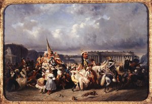 Carnaval place de la Concorde, actuel 8e arrondissement - Ernest Seigneurgens