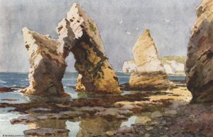 À Freshwater Bay - Ernest William Haslehust
