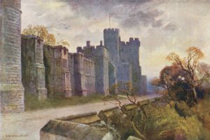 Terrasse nord et tour de Winchester - Ernest William Haslehust