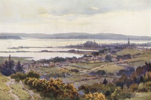 Port de Poole depuis Constitutional Hill