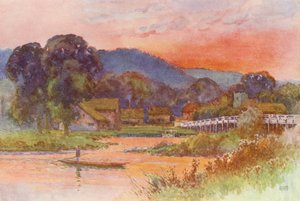 Rivière Thames : Streatley - Ernest William Haslehust