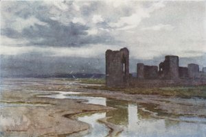 Sables de Dee, Château de Flint - Ernest William Haslehust