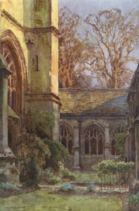 Les Cloîtres, Winchester College - Ernest William Haslehust