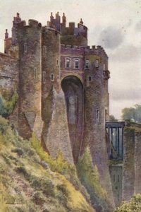 La tour du connétable, château de Douvres - Ernest William Haslehust