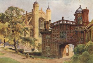 Les Cloîtres en Fer à Cheval et la Chapelle Saint-Georges - Ernest William Haslehust