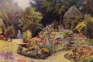 Le Jardin Japonais, Abbaye de Rufford - Ernest William Haslehust