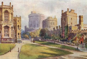 La Basse Cour, Château de Windsor - Ernest William Haslehust