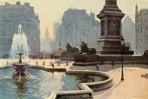 Trafalgar Square - Ernest William Haslehust