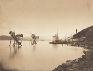 Pêcheries à Kiretch-Bournou (Bosphore, Europe)