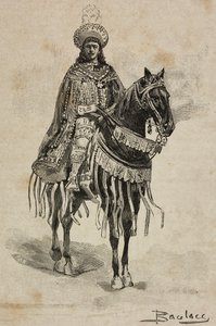 Prince de Naples en costume de Grand Maître de l