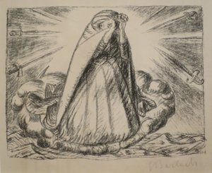 Accordez-nous la paix", par Ernst Barlach, 1916, Musée d