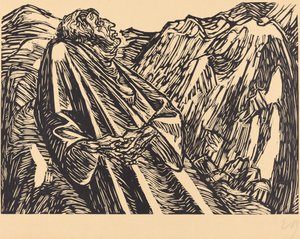Les falaises - Ernst Barlach