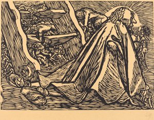 Le mendiant divin, 1921 - Ernst Barlach
