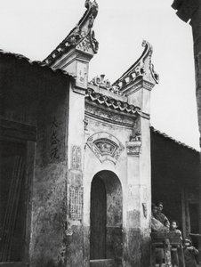 Hunan, Entrée de maison - Ernst Boerschmann