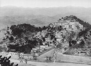 Jehol, Potala, Chihli, Le monastère lama Potala à Jehol, Vue du sud-est - Ernst Boerschmann