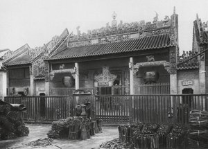 Pinglofu, Kuangsi, ville de Pinglo sur la rivière Kuei, Canton Club - Ernst Boerschmann