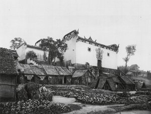 Wanhien, Huan hou kung, Szechuan, Temple commémoratif du général Chang Fei sur les hautes rives du Yangtsé - Ernst Boerschmann