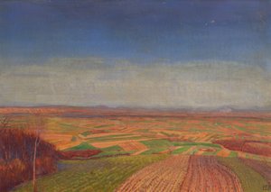 Marchfeld depuis le Bisamberg - Ernst Eck