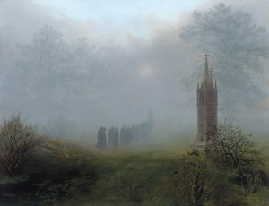 Procession dans le brouillard, 1828