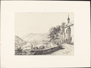 La terrasse du couvent - Ernst Fries