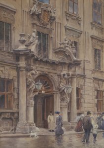 Le portail du Palais Kinsky - Ernst Graner
