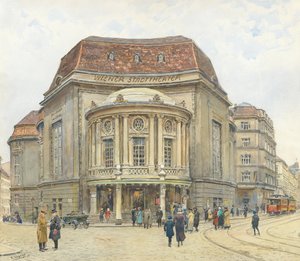 Le Stadttheater de Vienne, 1924 - Ernst Graner