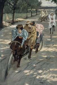E. Heilemann, Tandem-Fahrer - Ernst Heilemann