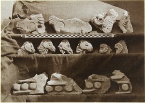 Fouilles de Samarra (Irak) : Fragments d