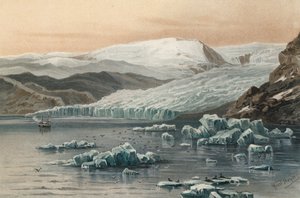 Glacier Tyndall, nord-ouest du Groenland - Ernst Heyn