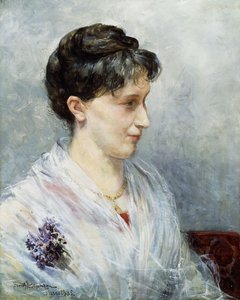 Portrait de Maria - Ernst Josephson