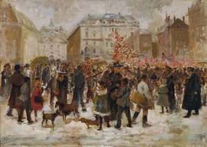 Marché de Noël à la cour de Vienne - Ernst Juch