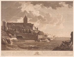 Vue du Valkhof à Nimègue