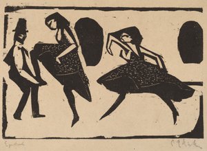 Danse acrobatique - Ernst Ludwig Kirchner