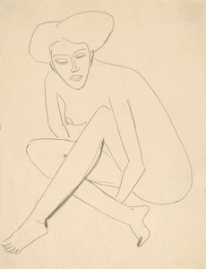 Dodo assis, 1910 - Ernst Ludwig Kirchner