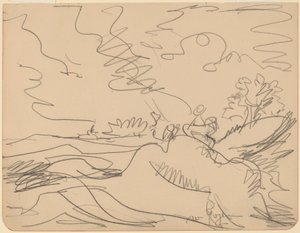 Paysage dans le Taunus, 1916 - Ernst Ludwig Kirchner