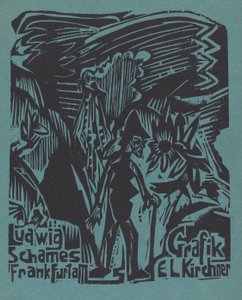 Ludwig Schames Francfort-sur-le-Main, Grafik E L Kirchner Ludwig Schames Francfort-sur-le-Main..., 1919-1920 - Ernst Ludwig Kirchner