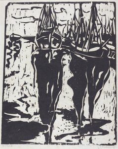 Scène de port, 1908 - Ernst Ludwig Kirchner