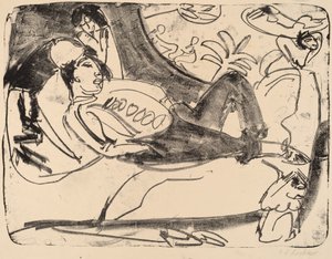 Sieste - Ernst Ludwig Kirchner