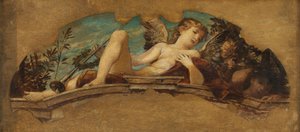 Projet de lunette pour le théâtre municipal de Rijeka - Ernst Klimt