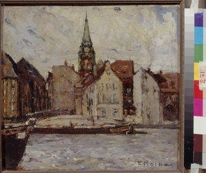 Neukoelln (New Coelln) par Kolbe, Ernst. Musée des Beaux-Arts Pouchkine, Moscou - Ernst Kolbe