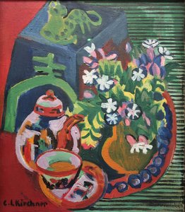 1920 Kirchner Nature morte - Ernst Ludwig Kirchner