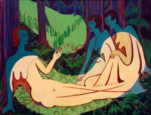 Nus dans la forêt (grande version)