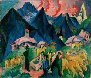 Vie alpine - Ernst Ludwig Kirchner