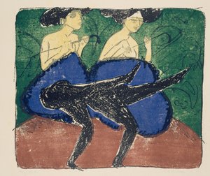 Filles américaines - Ernst Ludwig Kirchner